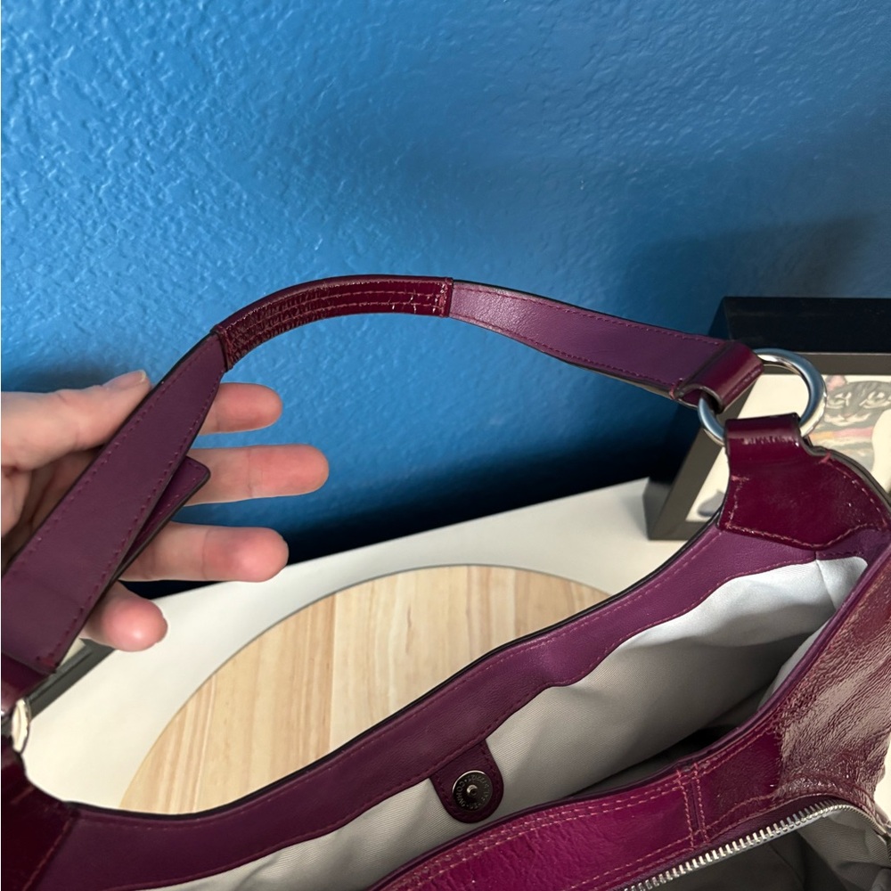 COACH SOHO Madison Maggie Hobo EUC Patent Leather double handle Shoulder Bag - Picture 15 of 17